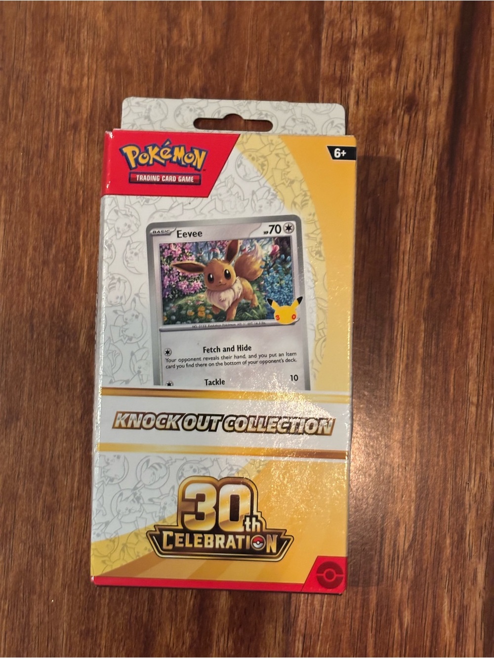 Trading Card Game Knock Out Collection - Yellow Eevee Packaging